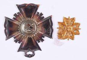 cca 1880, 4 darab táncrend kitűző, klf méretben