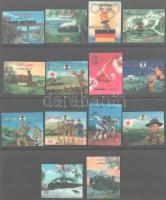 Umm-al-Qiwain 14 db 3-dimenziós bélyeg