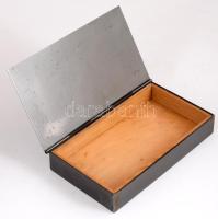 Iparművész ékszeres doboz és tálka, 16x9 cm