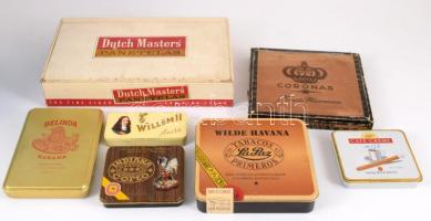 7 darab klf szivardoboz.