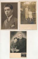 4 db Márton Lajos grafikai képeslap a 4 evangélistáról, freskó kartonok az abasári templomhoz, képes...