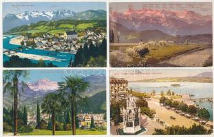 8 db RÉGI külföldi város képeslap / 8 pre-1945 foreign town postcards