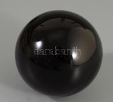 2 darab obszidián gömb, hibátlan, d: 4,5 cm