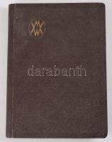 1939 Weiss Manfréd árjegyzék, képes. Acélcső gyártmányok 213p. Kiadói vászonkötésben ex librissel, könyvjelzővel