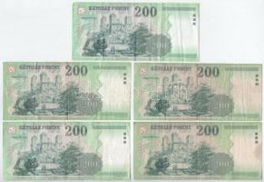 2001-2006. 200Ft (9x) T:F-VG
Adamo F53