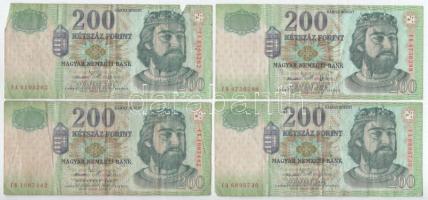 2001-2006. 200Ft (9x) T:F-VG
Adamo F53