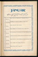 1908 Wagner-Kalender auf das Jahr 1908, herausgegeben von der "Musik", ázásnyomokkal, hull...