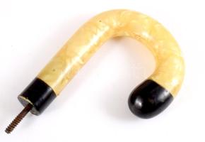 Gyöngyház esernyő fogó XX. sz. eleje. 12 cm