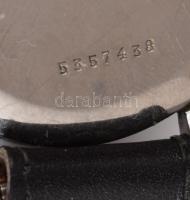 Doxa érdekes fazonú mechanikus karóra, szép számlappal, rég bőr szíjjal. d: 34 mm