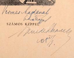 Benedek Marcell: A magyar irodalom története. DEDIKÁLT! Bp., 1938, Singer és Wolfner, 255+1 p. Kiadói egészvászon-kötés, sérült, kettészakadt kiadói papír védőborítóban.