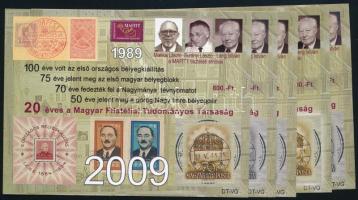 2009 20 éves a MAFITT 5 darabos emlékív garnitúra