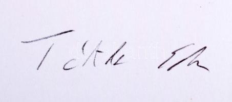 Tóth Edu:Abszolut szerda. DEDIKÁLT! Pécs, 2009, VHE. Megjelent 500 példányban. Kiadói kartonált papí...