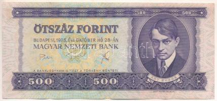 1975. 500Ft "E 489 009446" T:F Adamo F41
