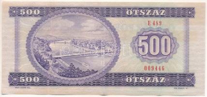 1975. 500Ft "E 489 009446" T:F
Adamo F41