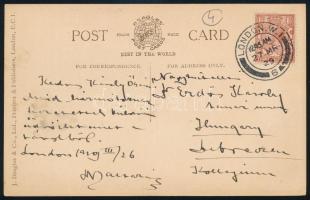 Baltazár Dezső (1871-1936) református püspök autográf levele dr. Erdős Károly tanárnak