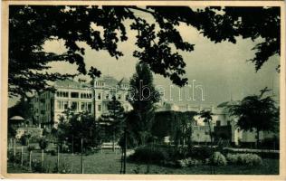 1937 Balatonfüred, Erzsébet szanatórium. Regényi József kiadása, Photo Weinstock