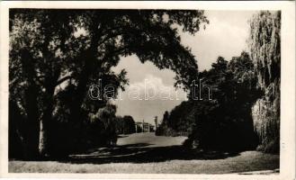 Füzérradvány, Radvány; Károlyi kastély szálloda, park