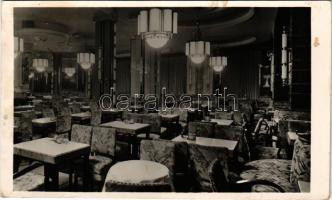 1941 Budapest VII. Emke kávéház és étterem, belső. Erzsébet körút 2. (fl)