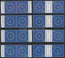 2003-2004 Úton az Európai Unióba 100Ft, 115Ft, 130Ft + 190Ft értékek sima és fordított párokban
