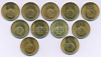 1974-1985. 2Ft sárgaréz (11xklf) T:AU
Adamo F7.4