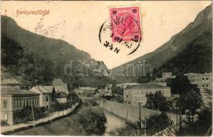 1903 Herkulesfürdő, Baile Herculane; fürdő látképe. R. Krizsány kiadása / spa (EK)