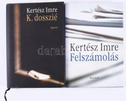 Kertész Imre: K. dosszié + Felszámolás. Bp., Magvető. Kiadói kartonált kötés, papír védőborítóval, jó állapotban.