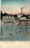 1911 Kolozs, Kolozs-sósfürdő, Kolozsfürdő, Cojocna; hideg tükörfürdő, fürdőzők / spa, bathers (fl)