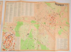 1968-1980 23 db magyarországi térkép