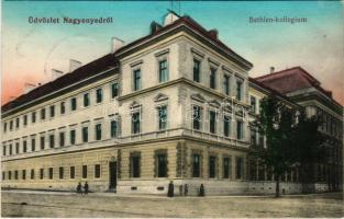 1912 Nagyenyed, Aiud; Bethlen református kollégium. Földes Ede kiadása / Calvinist boarding school