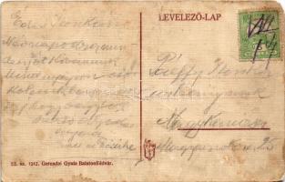 Balatonföldvár, villa, nyaraló. Gerendai Gyula kiadása (EM)