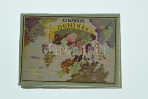 Kb. 120db-os vegyes magyar és külföldi érmetétel "Keringő Szerencs" csokoládés dobozban, k...