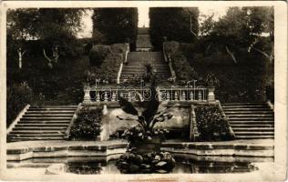 1938 Felek, Freck, Avrig; Sanatorium Brukenthal / Brukenthal kastély parkja, szanatórium / castle park (sanatorium) (EK)