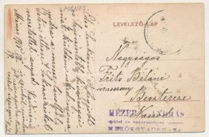 1915 Ménes, Minis (Gyorok, Ghioroc); Vojtek villa, kastély / villa, castle (fl)