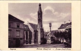 1930 Sopron, Ferenc József tér, gyógyszertár (EK)