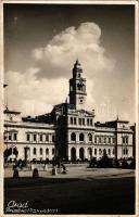 1935 Arad, Primaria / Városháza / town hall. photo (fl)