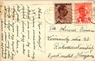 1935 Arad, Primaria / Városháza / town hall. photo (fl)