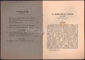 1939-1940 Erdélyi Múzeum 2 száma (XLIV. 1939. 2. füzet. XLV. köt. 1940. 1. füzet.) Szerk.: György La...