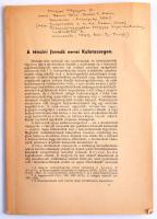 Árvay József: A térszíni formák nevei Kalotaszegen. [Magyar Népnyelv IV.] Kolozsvár, 1943., 3-50 p. [Különlenyomat a Dolgozatok a M. kir. Ferenc József Tudományegyetem Magyar Nyelvtudományi Intézetéből 9. számából.] Kiadói papírkötés.