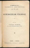Pataki Simon: Kereskedelmi földrajz. Stampfe-féle Tudományos Zsebkönyvtár 137. Pozsony-Bp., 1903., S...