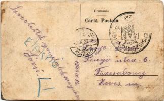 Maroshévíz, Oláhtoplica, Toplita, Toplica; Castelul Urmanczy cu rondoul sportiv / Urmánczy kastély a...