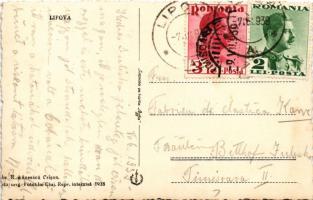 1939 Lippa, Lipova; Plaja / strand, úszómedence / beach, swimming pool