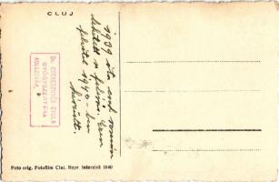 Kolozsvár, Cluj; Teologia reformata, Farmacie / Református Teológiai Intézet, Gyógyszertár, Bindácz,...