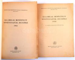 Államilag minősített növényfajták jegyzéke 1958. II. Kertgazdasági növények. + Államilag minősített ...