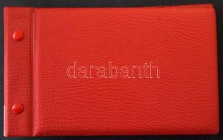 100 férőhelyes levélberakó bordó borítóval