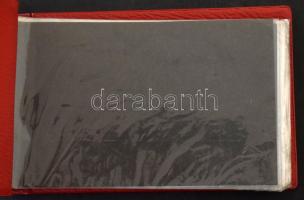 100 férőhelyes levélberakó bordó borítóval