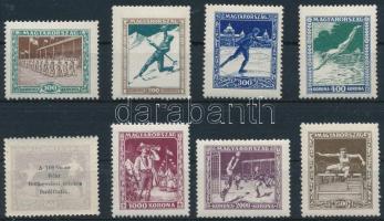 1925 Sport sor, az 500K gépszín átnyomattal