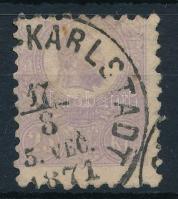 1871 Kőnyomat 25kr "(KARLOVAC) - KARLSTADT" (55.000)