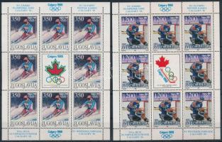 1988 Téli olimpia Calgary Mi 2264-2265 kisívpár