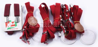 11 darab hózentróger, ebből 6 darab kisméretű