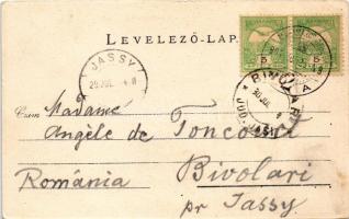 1904 Kőrösmező, Körösmező, Yasinia, Yasinya, Jaszinya, Jassinja, Jasina (Máramaros); látkép, népvise...